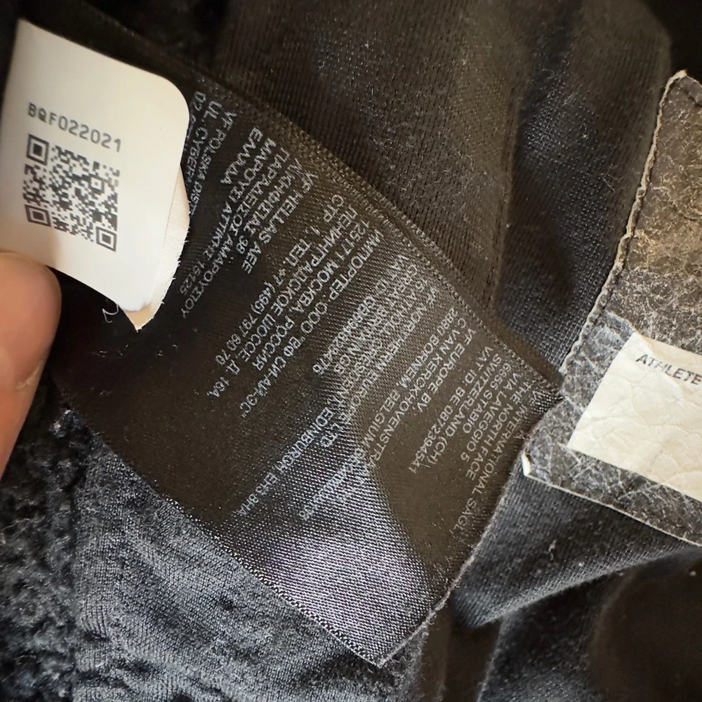 EUC The North Face Kids Sherpa‎ Hoodie - Black Size M
